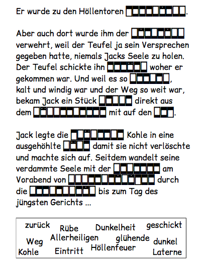 Arbeitsblatt