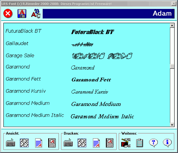 Font Font